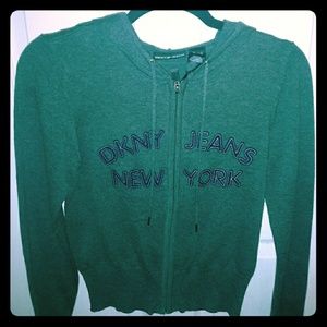 DKNY dark grey hoodie